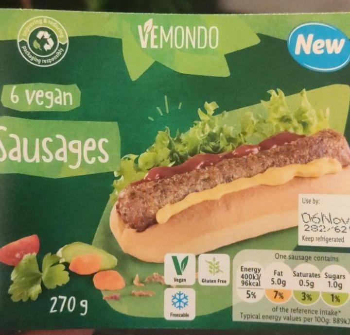 Fotografie - 6 Vegan Sausages Vemondo