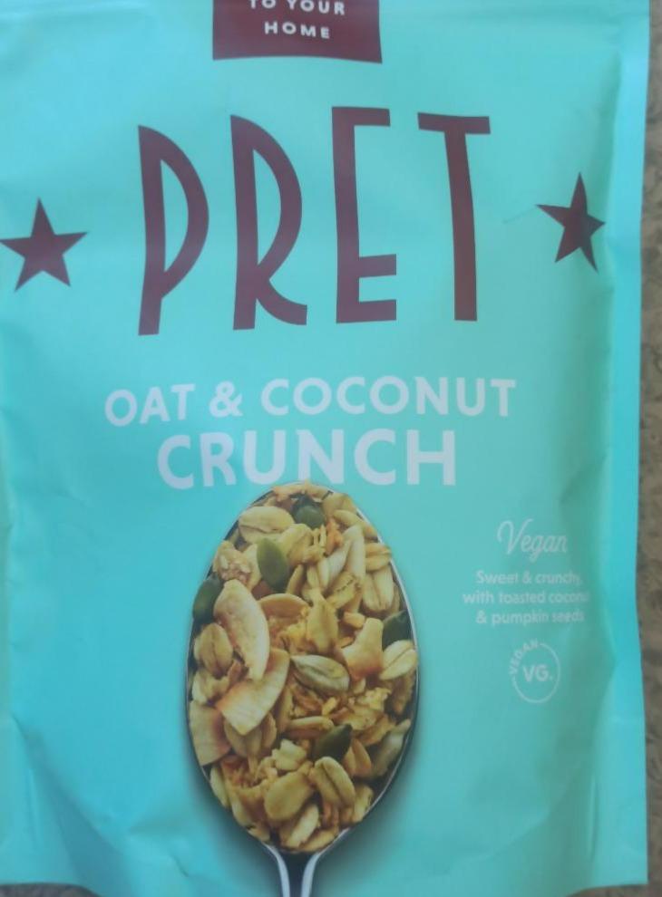 Fotografie - oat & coconut CRUNCH