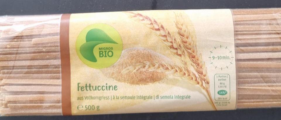 Fotografie - Fettuccine Migros Bio