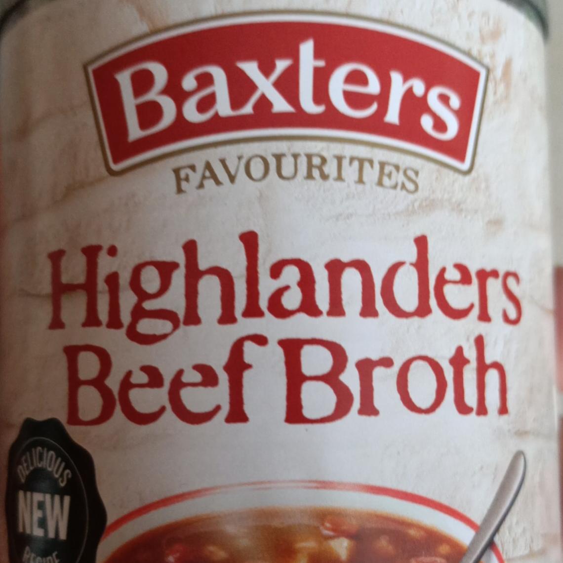 Fotografie - Highlanders beef broth Baxters