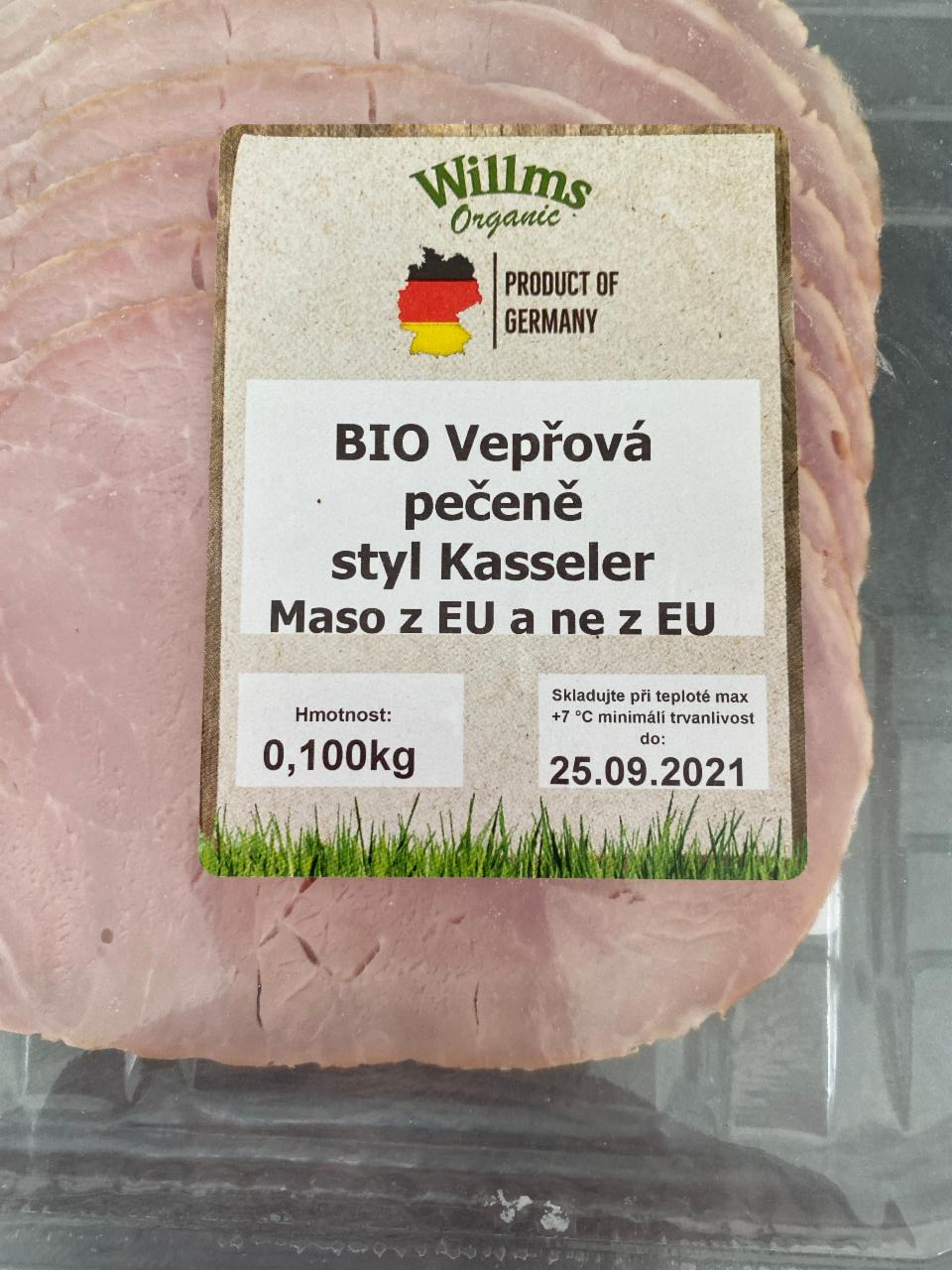 Fotografie - Bio vepřová pečeně styl Kasseler Willms Organic