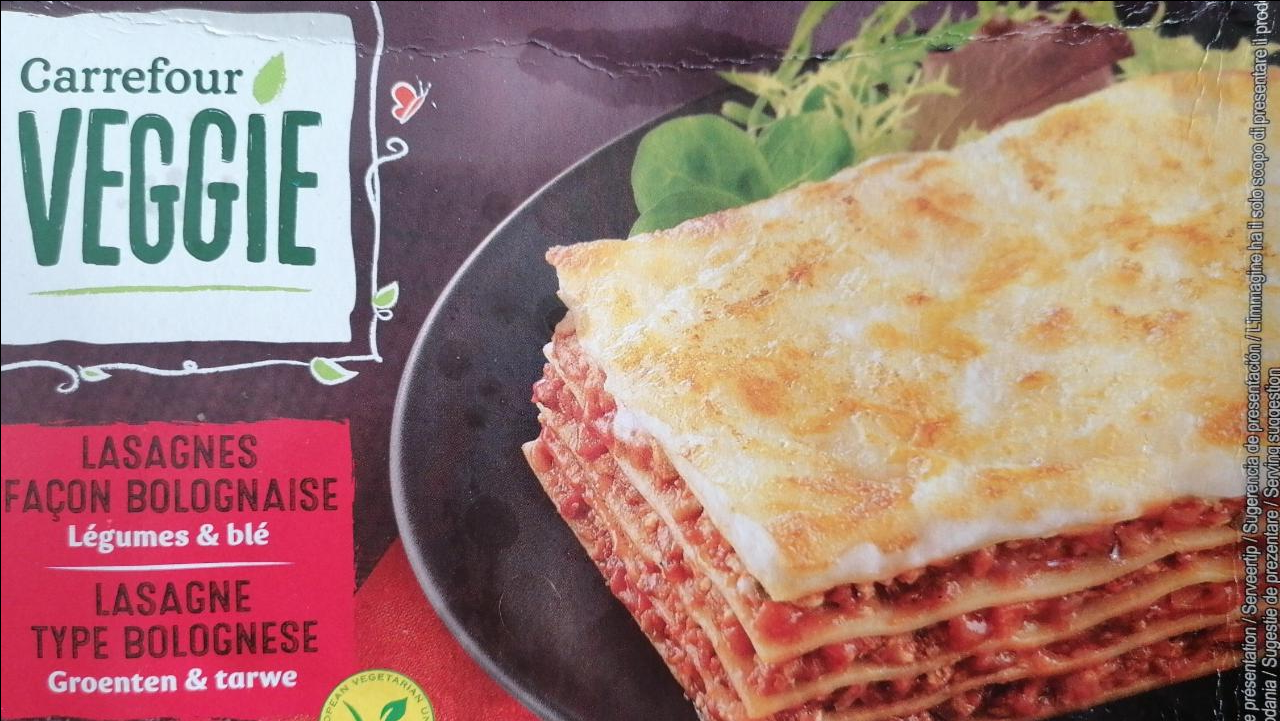 Fotografie - Lasagnes façon bolognaise Veggie - Carrefour