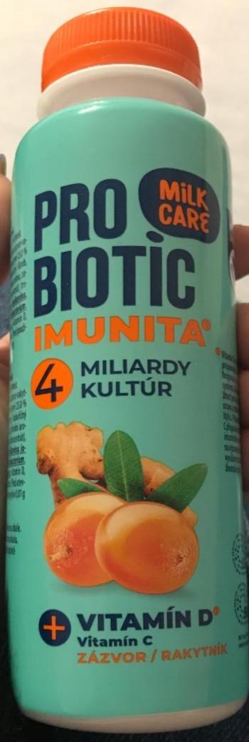 Fotografie - Probiotic Imunita Zázvor/Rakytník Milk Care