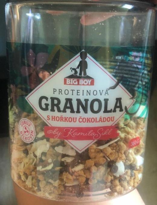 Fotografie - Proteinová granola s hořkou čokoládou by @kamilasikl Big Boy