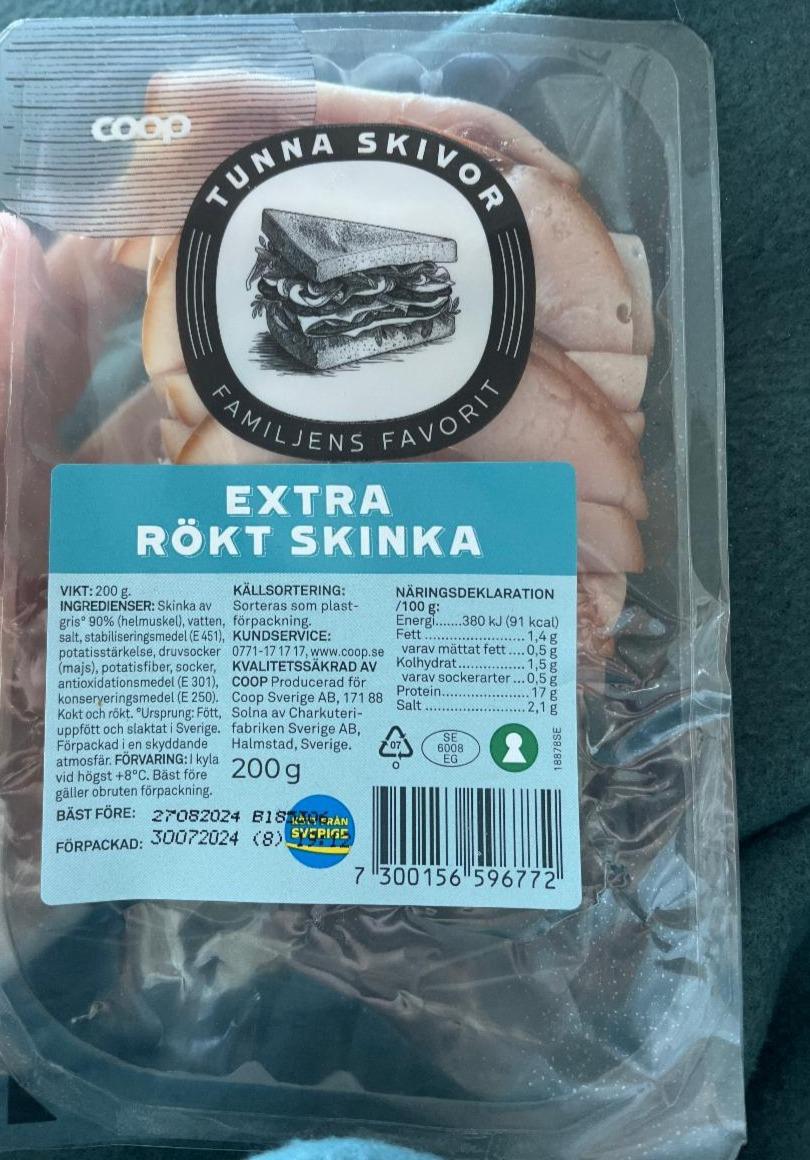 Fotografie - Extra rökt skinka Coop