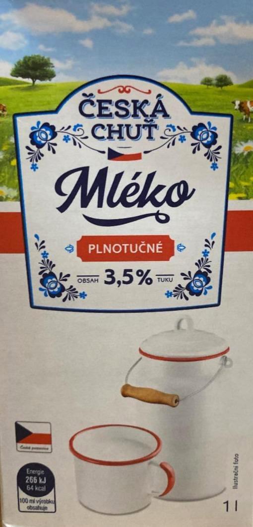 Fotografie - Mléko plnotučné 3,5% Česká chuť