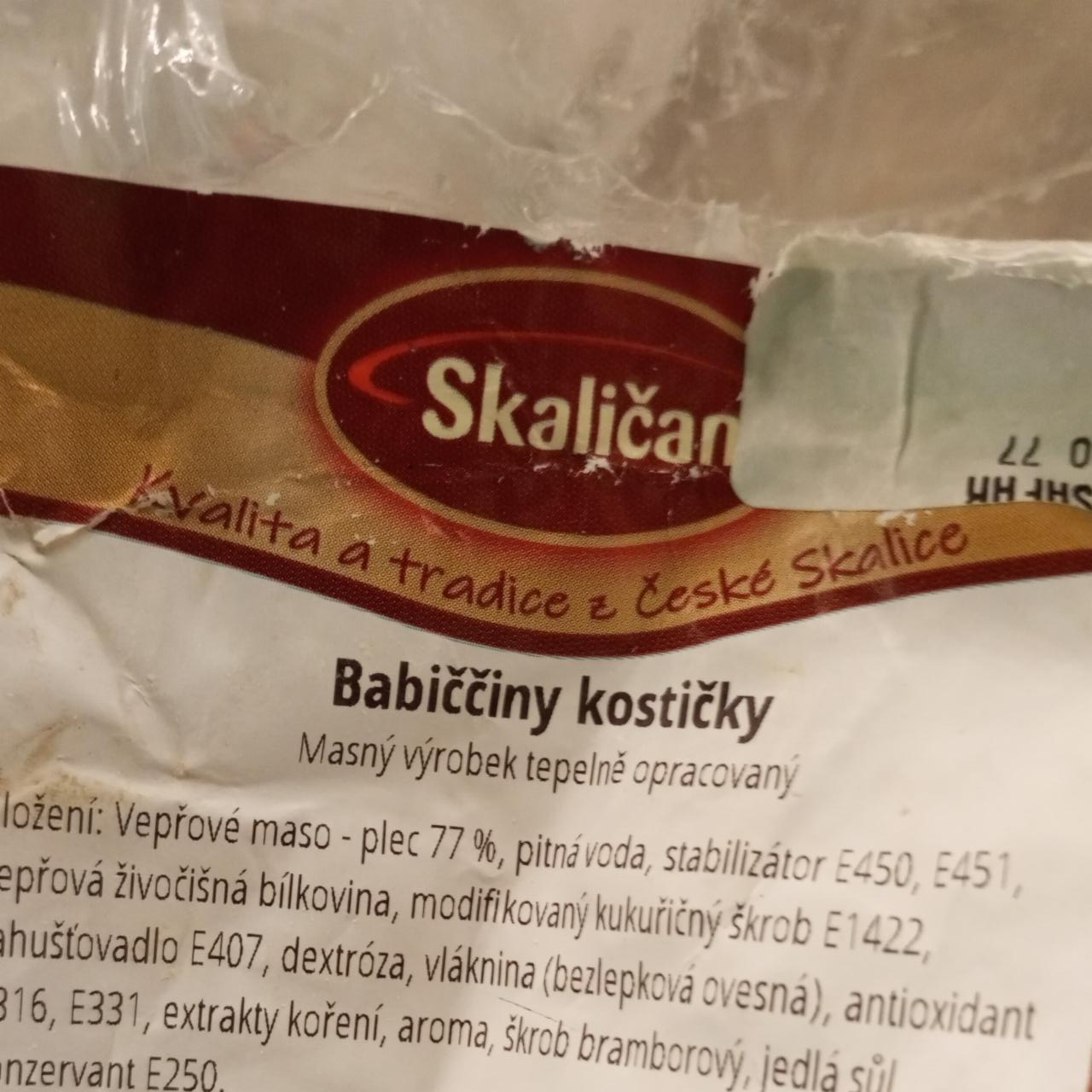 Fotografie - Babiččiny kostičky Skaličan