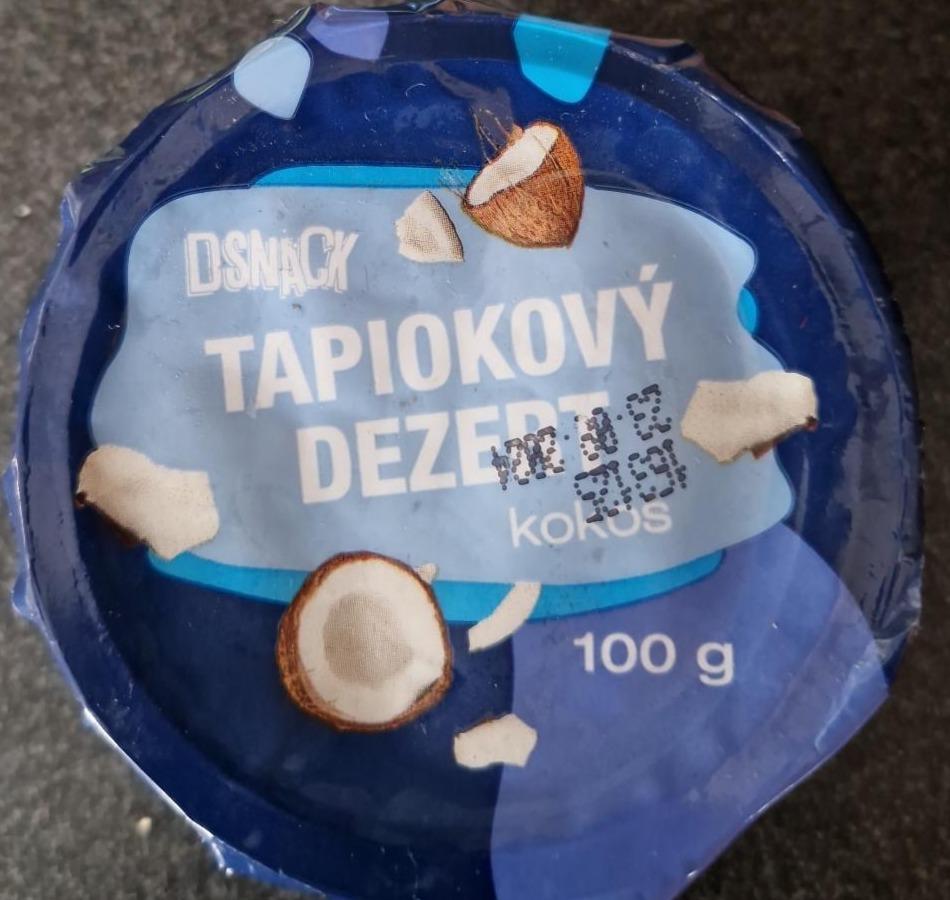 Fotografie - Tapiokový dezert kokos DSnack