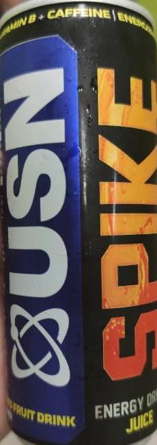 Fotografie - Spike energy drink juice USN