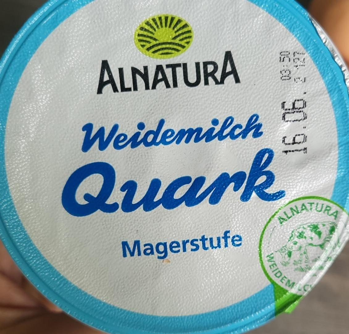 Fotografie - Wiedemilch quark magerstufe Alnatura