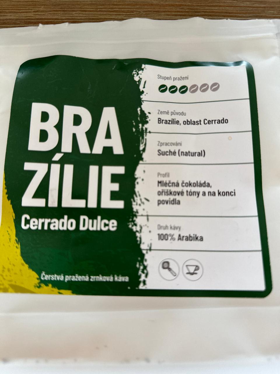 Fotografie - Brazílie cerrado dulce Pražírna Ignác