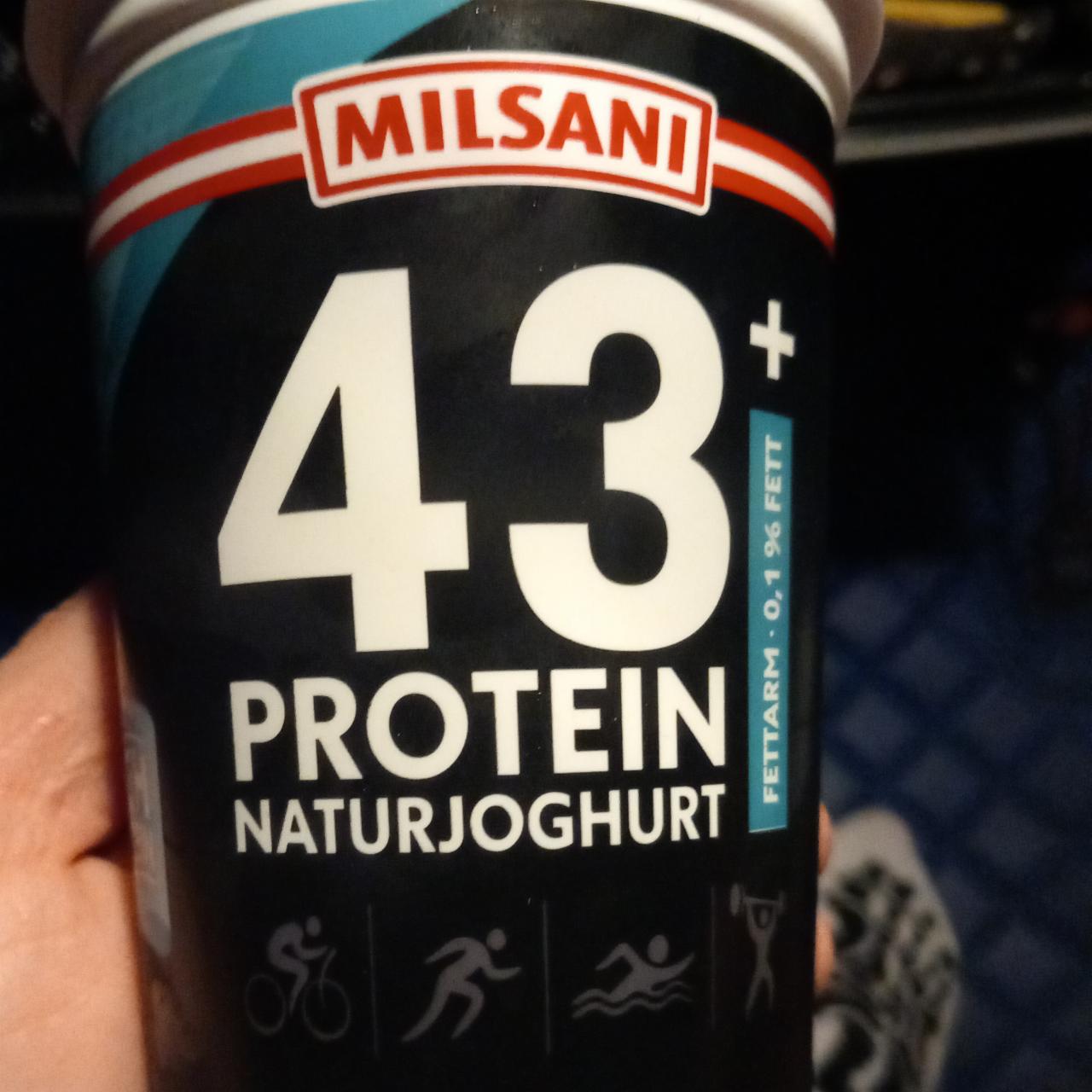 Fotografie - 43 protein naturjoghurt Milsani