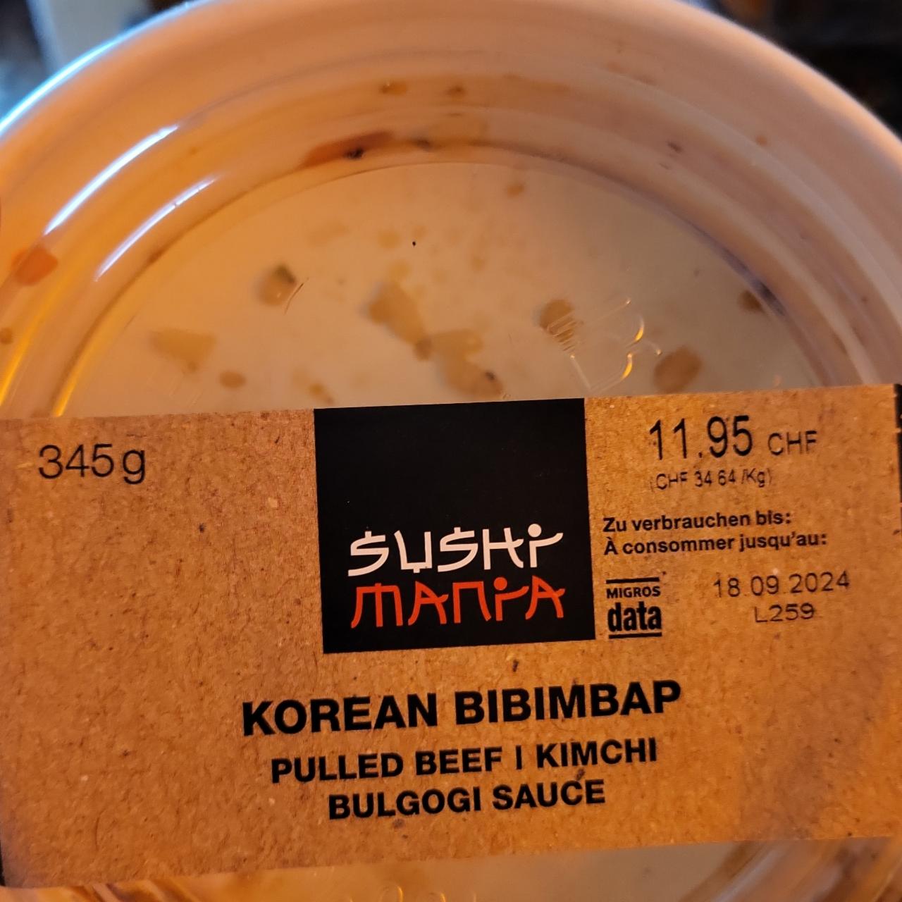 Fotografie - Koream bibimbap Sushi Mania