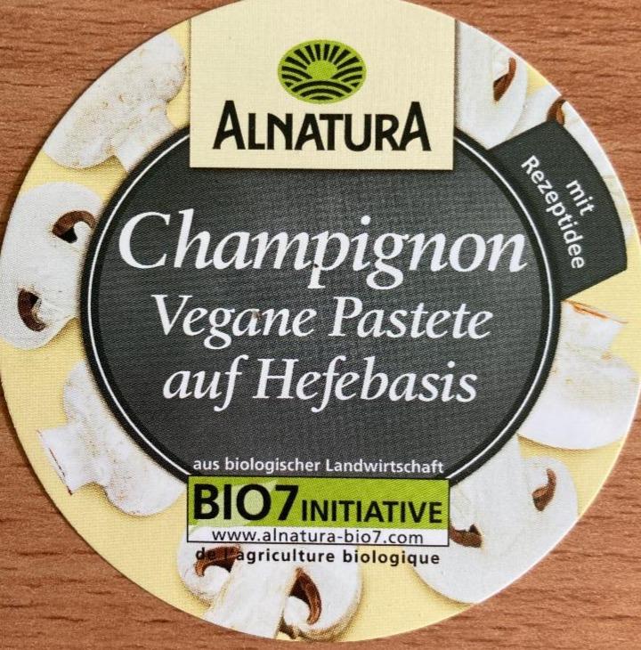 Fotografie - Champignon Vegane Pastete auf Hefebasis Alnatura