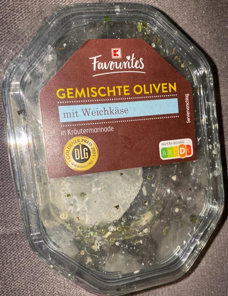 Fotografie - Gemischte Oliven mit Weichkäse K-Favourites