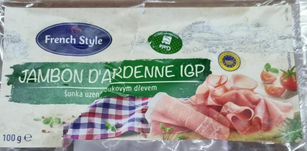 Fotografie - Jambon D'Ardenne IGP Šunka uzená bukovým dřevem French style