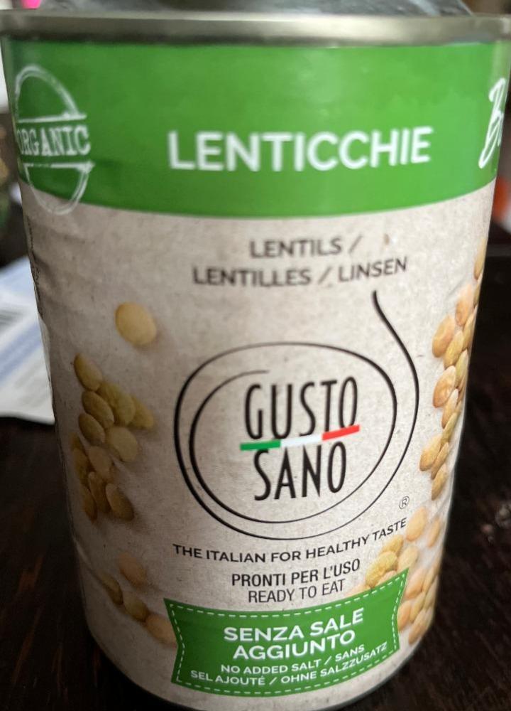 Fotografie - Organic Lenticchie Gusto Sano