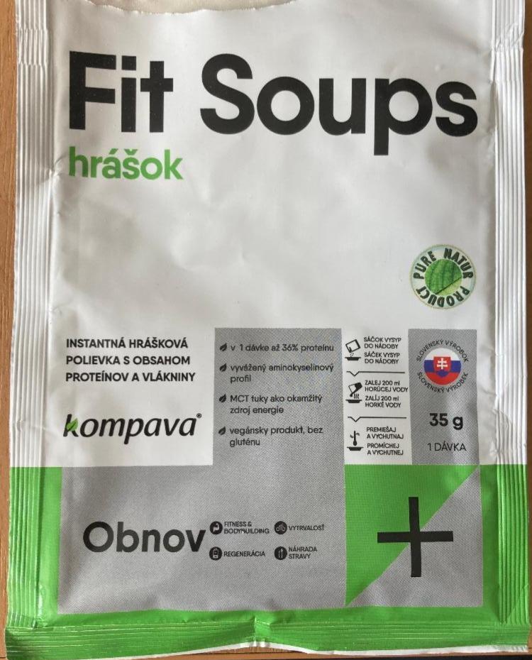 Fotografie - Fit Soups hrášok Kompava