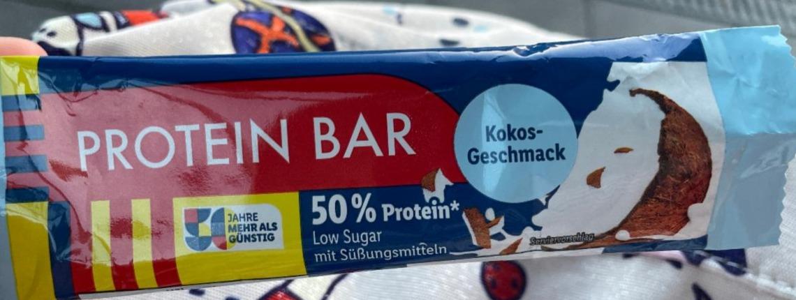 Fotografie - PROTEIN BAR Kokos Geschmack Lidl