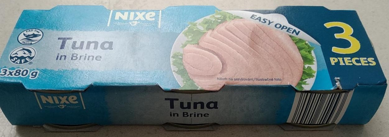 Fotografie - Tuna in brine easy open Nixe