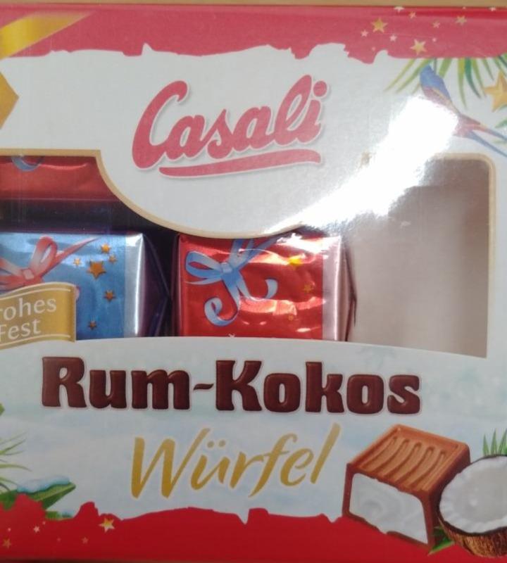 Fotografie - Winter Rum-Kokos Würfel Casali