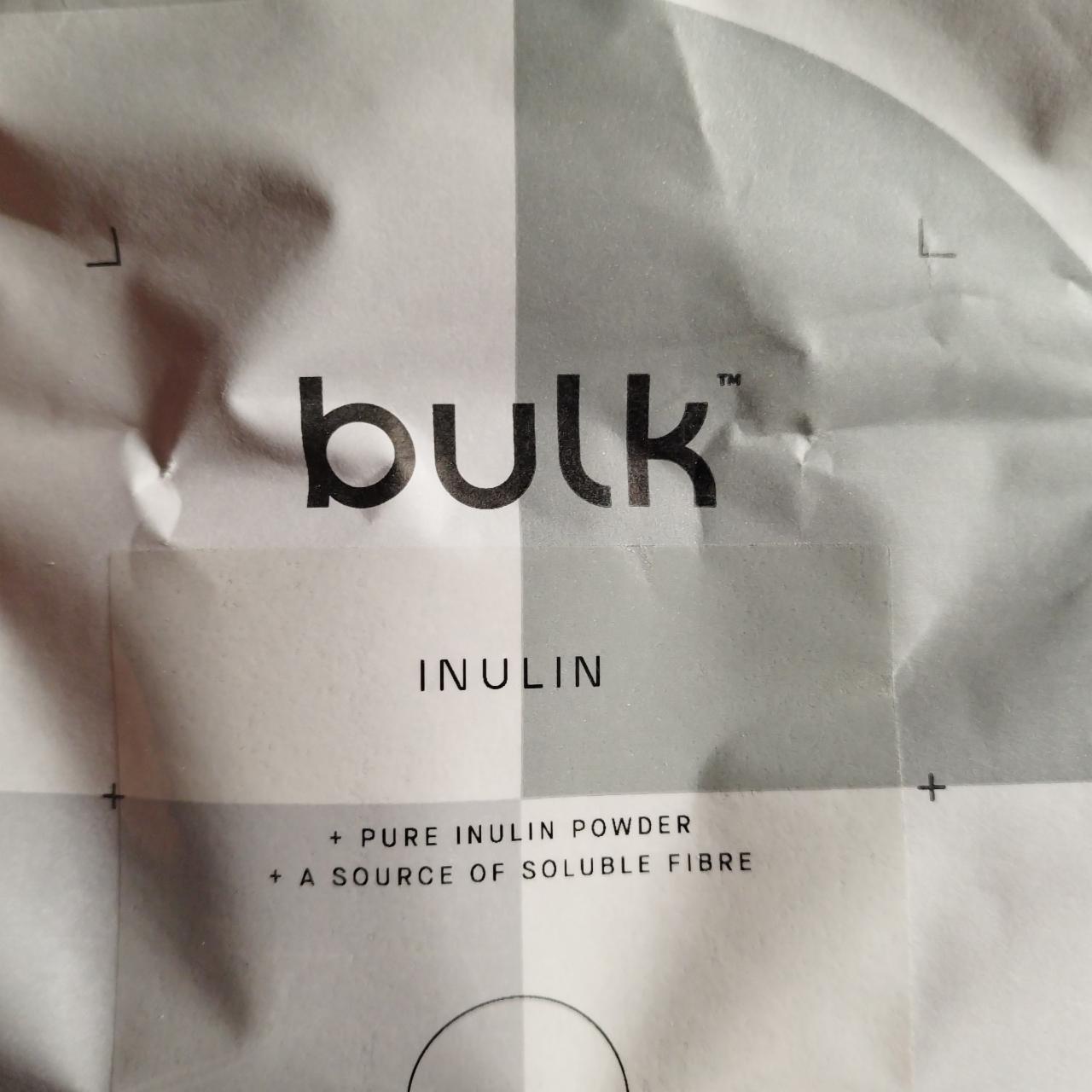 Fotografie - Inulin Unflavoured Bulk