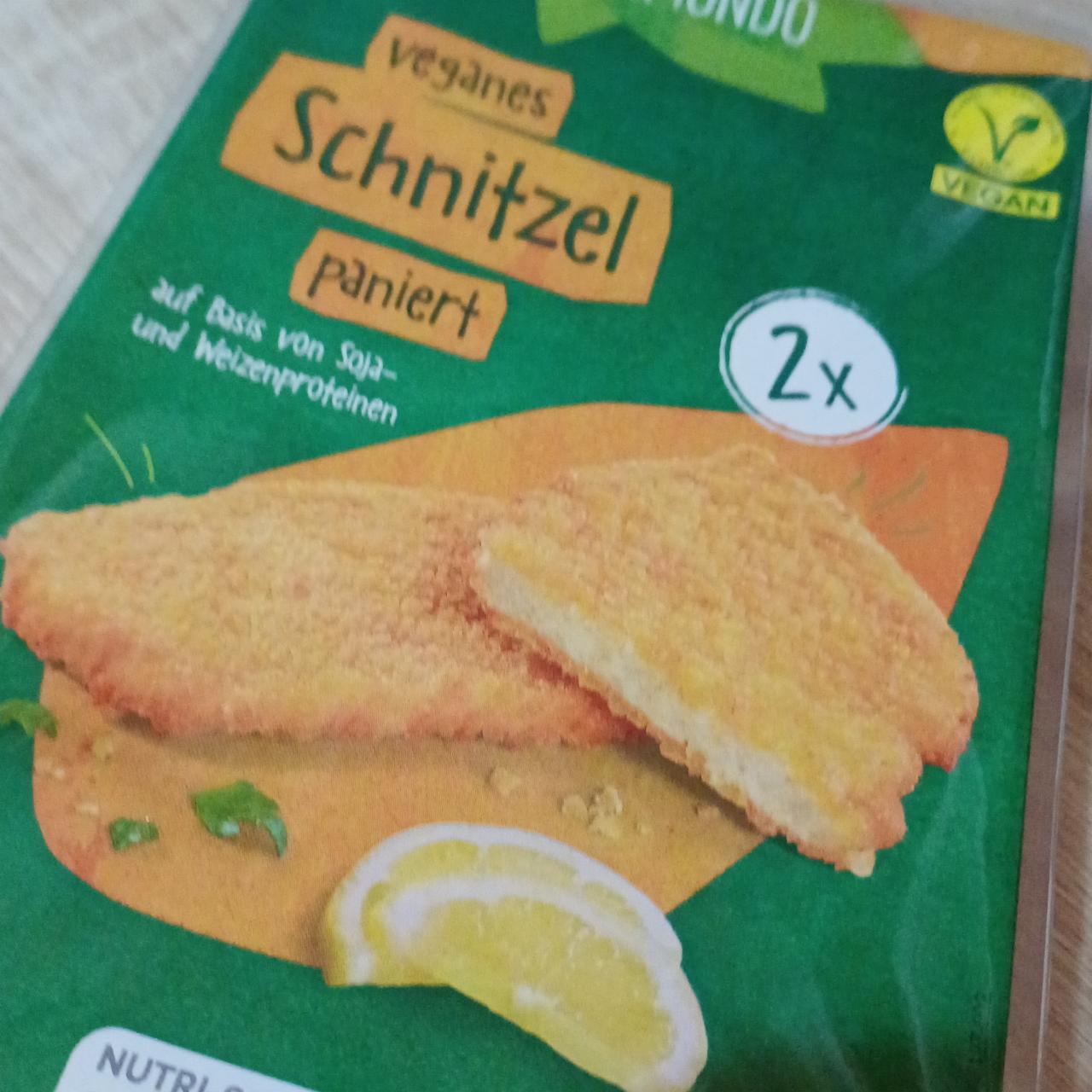 Fotografie - Veganes schnitzel paniert Vemondo