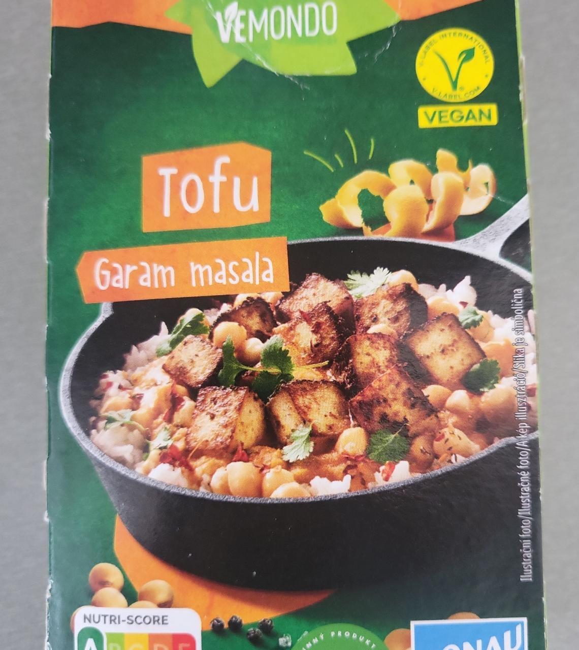 Fotografie - Tofu Garam masala Vemondo