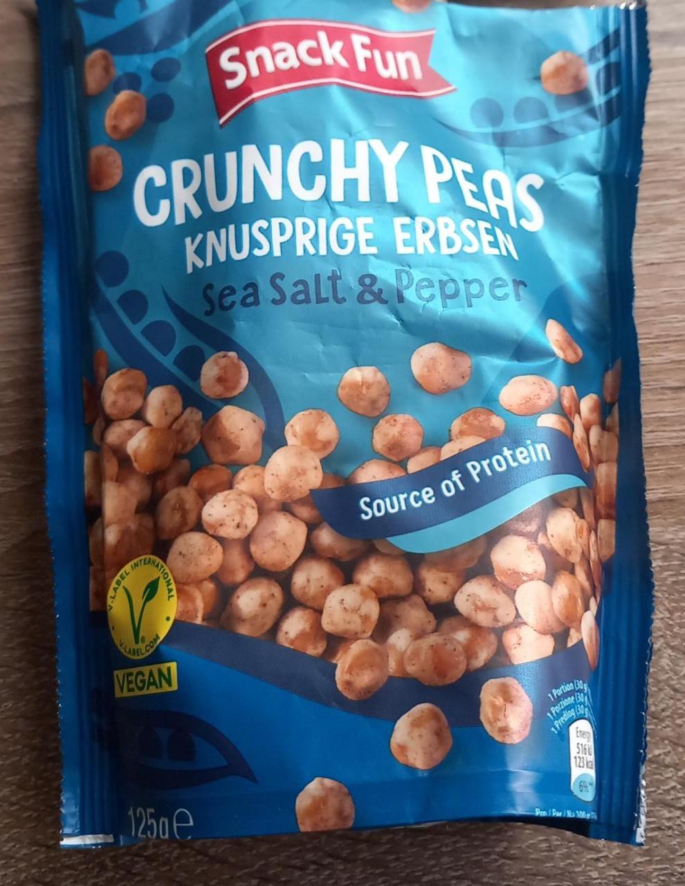 Fotografie - Crunchy Peas Sea Salt & Pepper Snack Fun