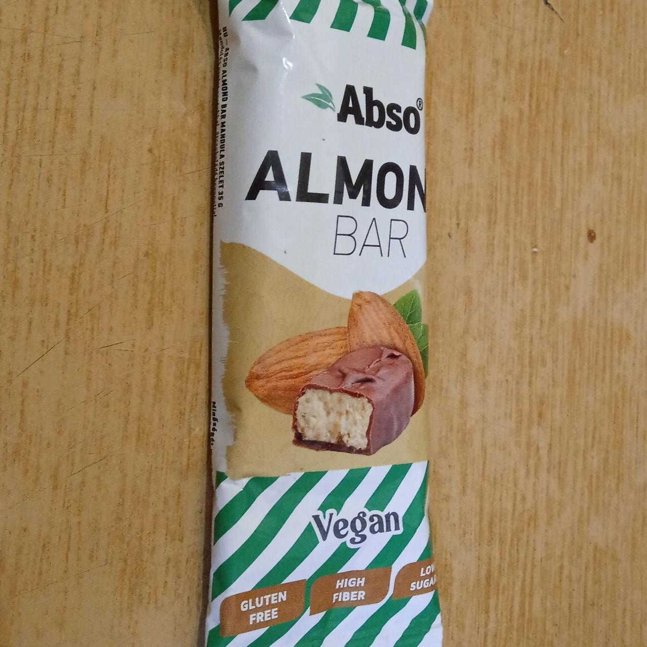 Fotografie - Almond bar vegan Abso