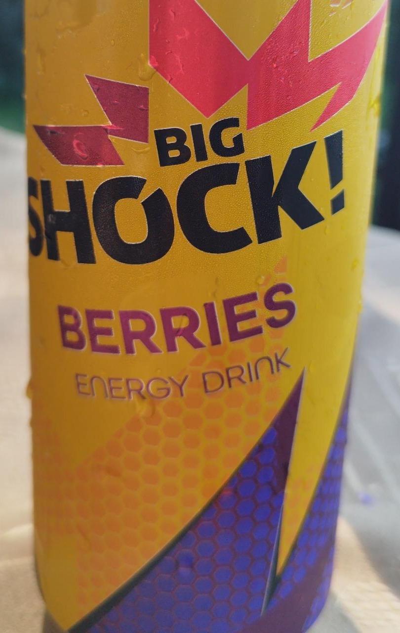 Fotografie - Energy drink berries Big Shock