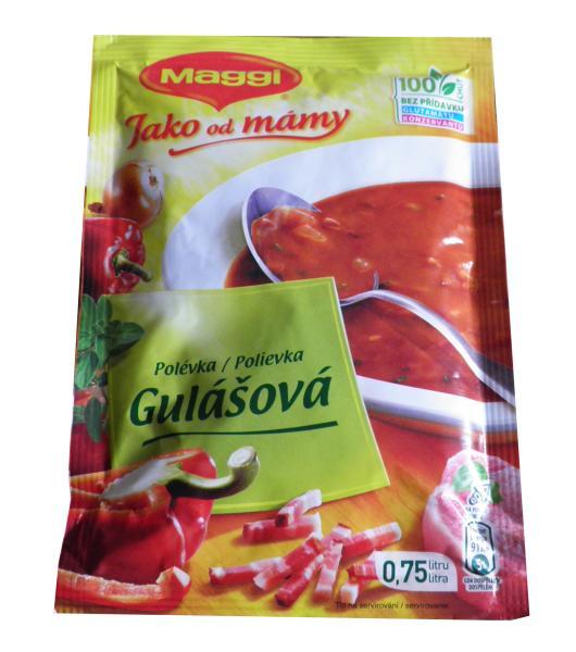 Fotografie - gulášová polévka Jako od mámy Maggi