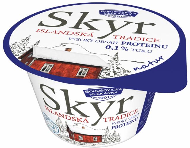 Fotografie - Skyr Islandská tradice bílý Bohušovická mlékárna