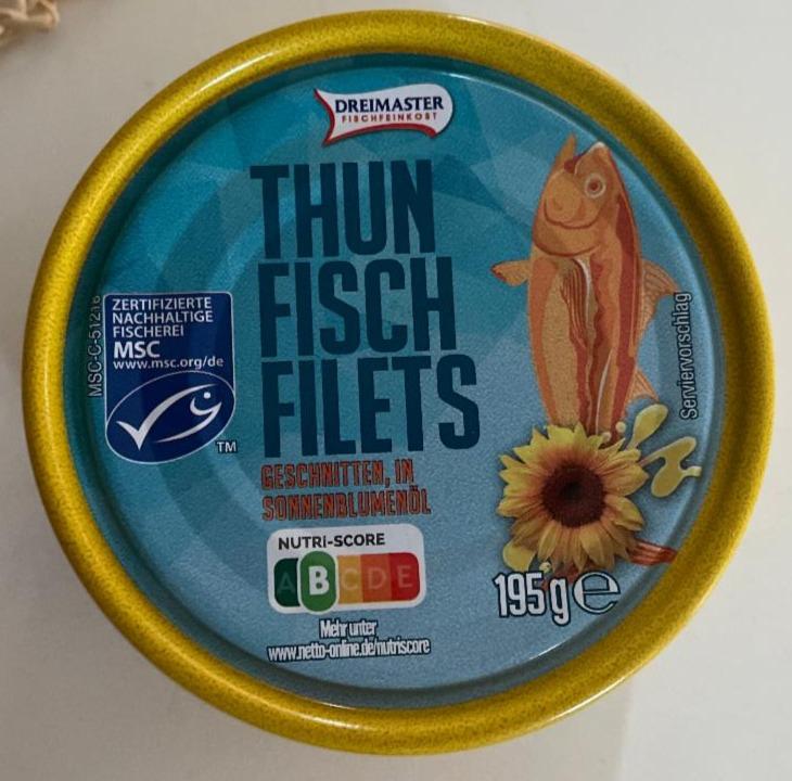 Fotografie - Thunfisch filets Dreimaster