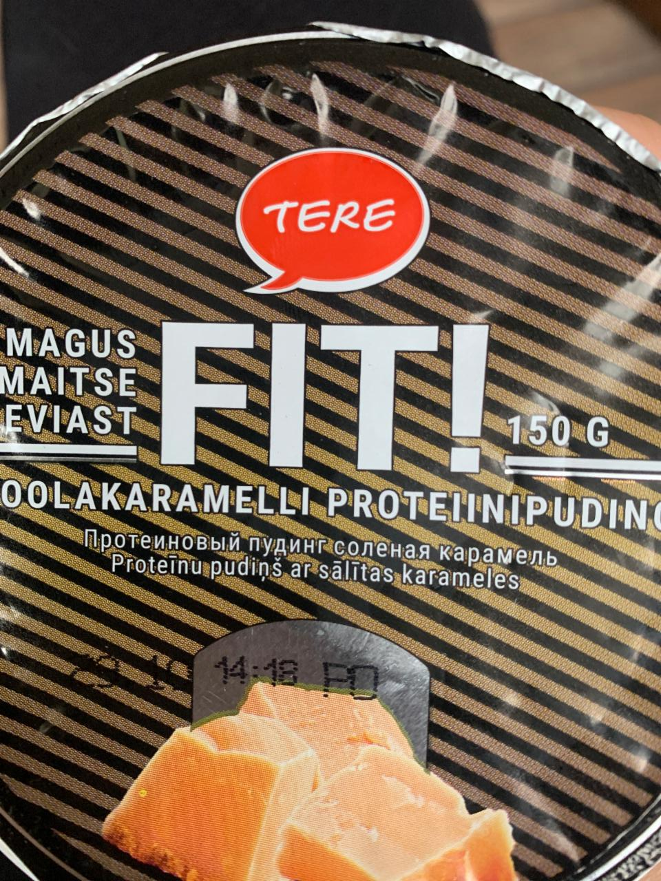 Fotografie - Fit! soolakaramelli Proteiinipuding Tere