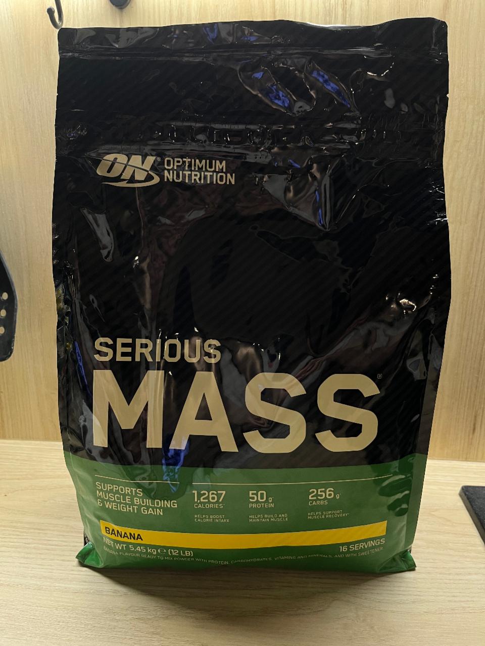 Fotografie - Serious Mass Vanilla Optimum Nutrition