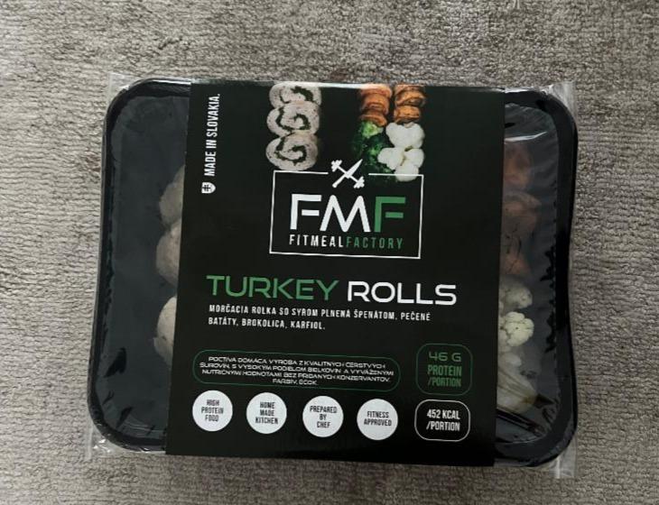 Fotografie - Turkey Rolls FMF Fit Meal Factory