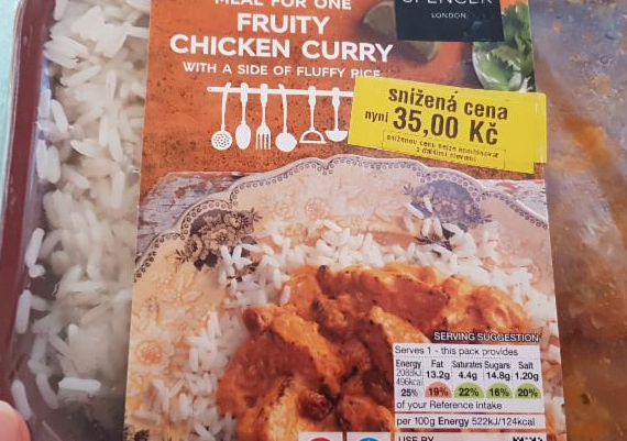 Fotografie - Fruity Chicken Curry M&S