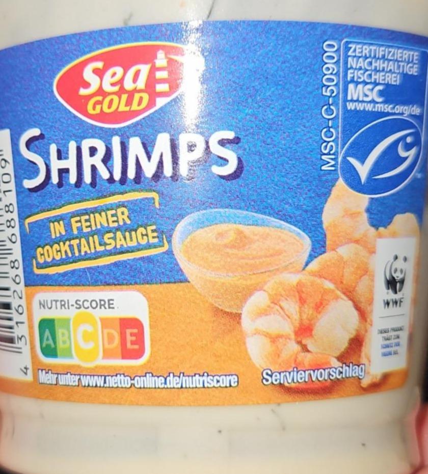 Fotografie - Shrimps in feiner cocktailsauce Sea Gold