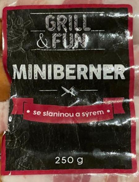 Fotografie - Miniberner se slaninou a sýrem Grill & Fun