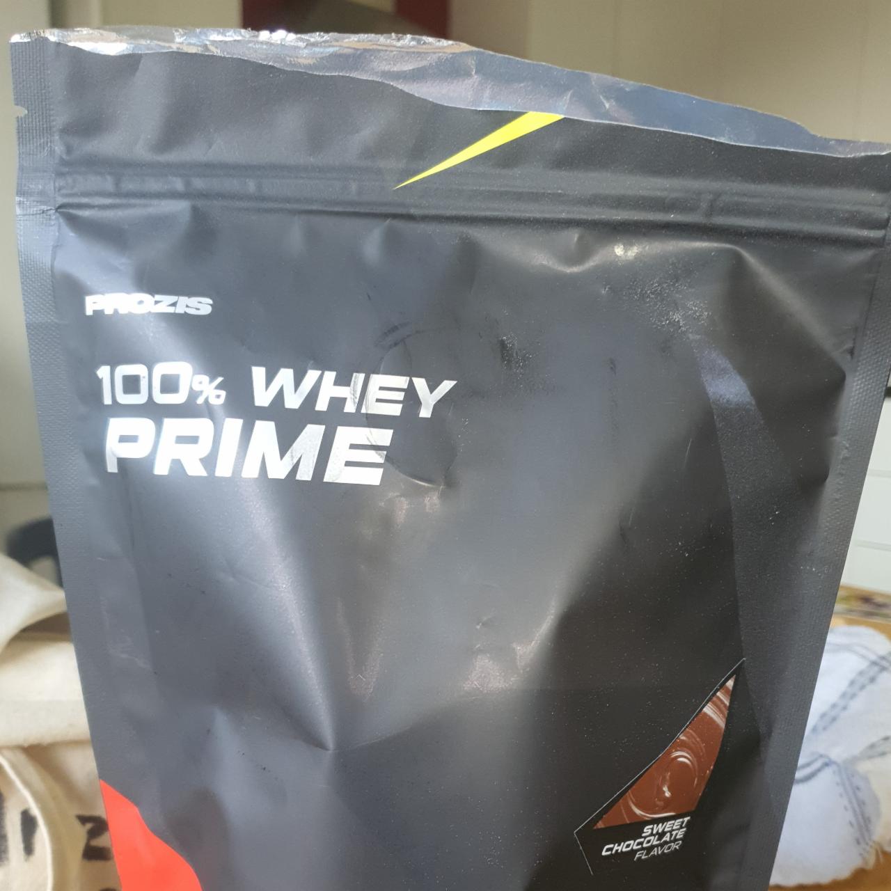 Fotografie - 100% Whey Prime Sweet Chocolate Prozis