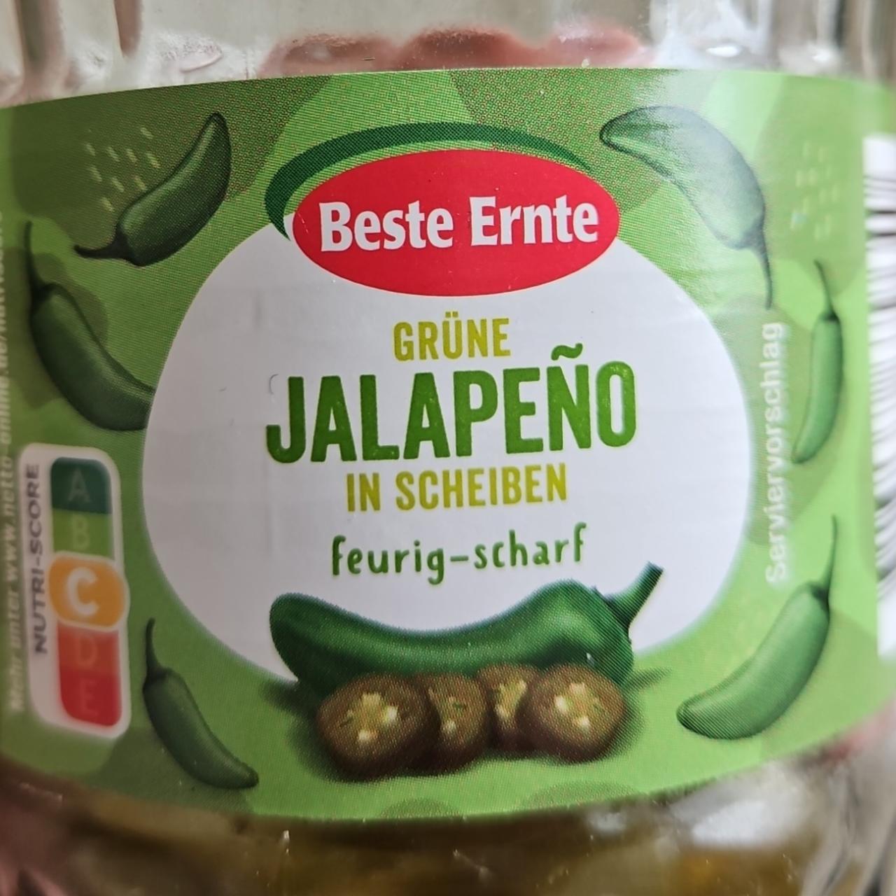 Fotografie - Grüne Jalapeño in scheiben Beste Ernte