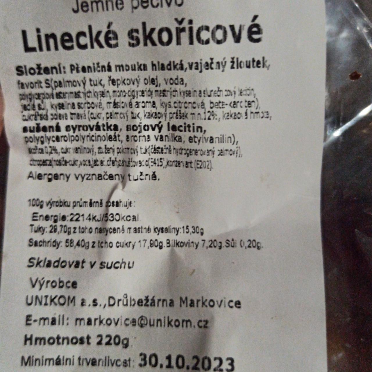 Fotografie - Linecké skořicové Unikom