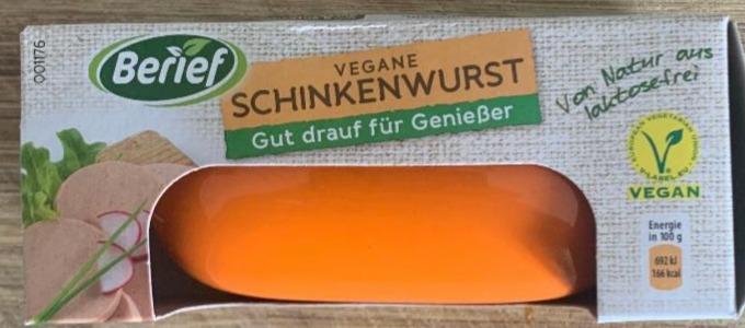 Fotografie - Vegane Schinkenwurst Berief