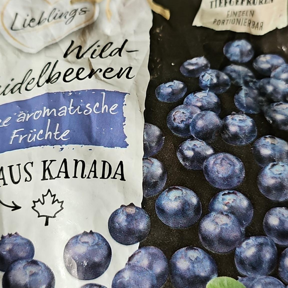 Fotografie - Wild-Heidelbeeren aus Kanada Lieblings