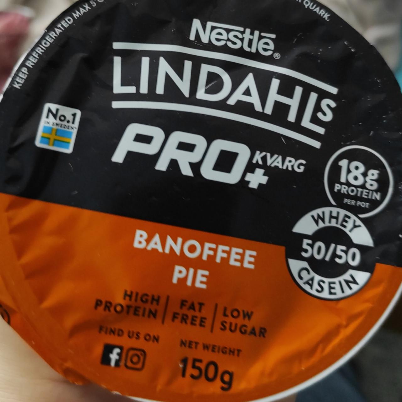 Fotografie - Lindahls Pro+ Kvarg Banoffee Pie