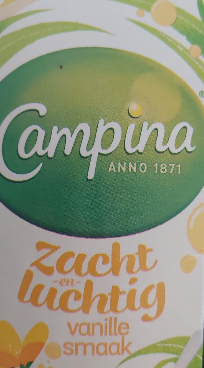 Fotografie - Vla Vanille Campina Zacht en Luchtig