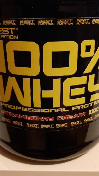 Fotografie - 100% Whey Strawberry cream