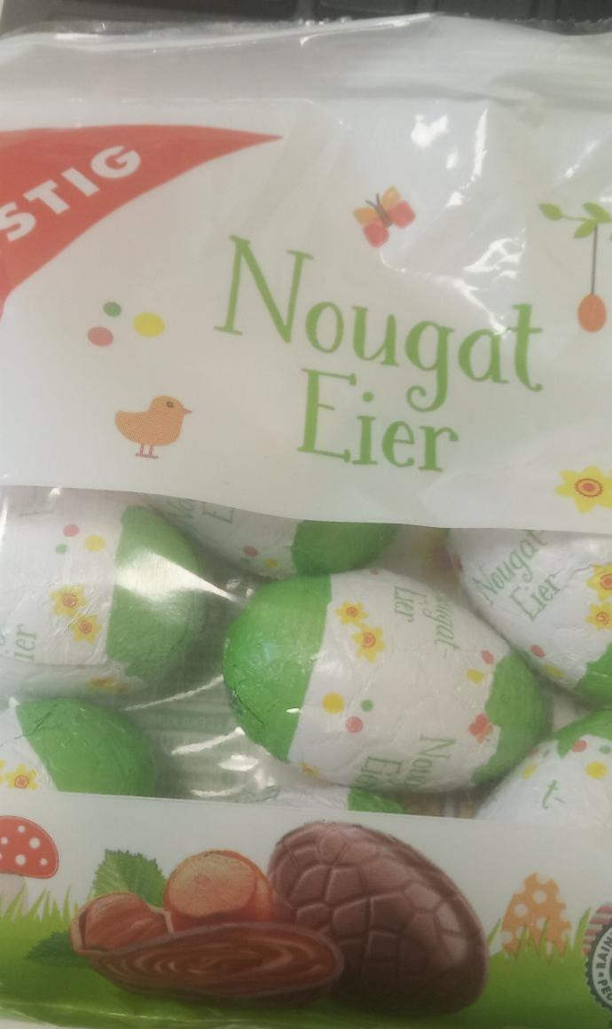 Fotografie - Nougat Eier Gut&Günstig