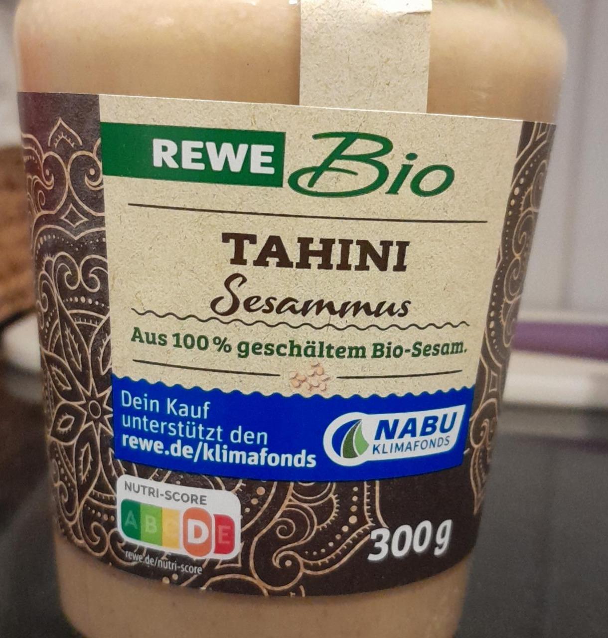 Fotografie - Tahini Sesammus Rewe Bio